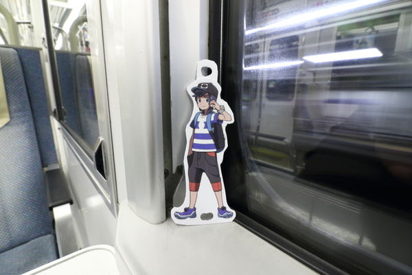 223系車内+ヨウ君