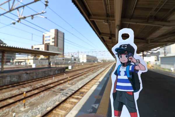 草津線ホーム