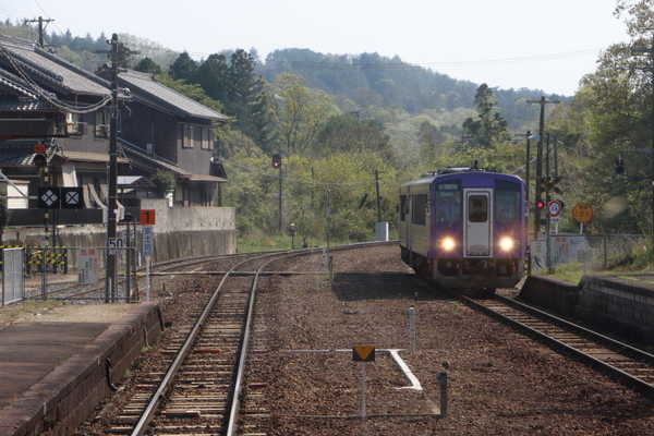 列車の行き違い