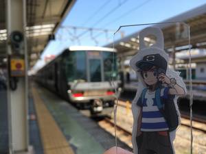 223系とヨウくん