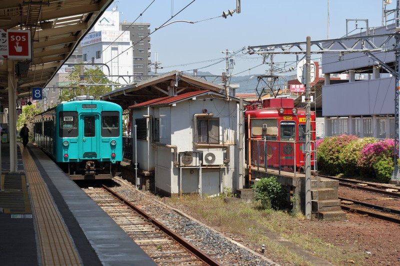 和歌山線105系と和歌山電鐵2270系おもちゃ電車