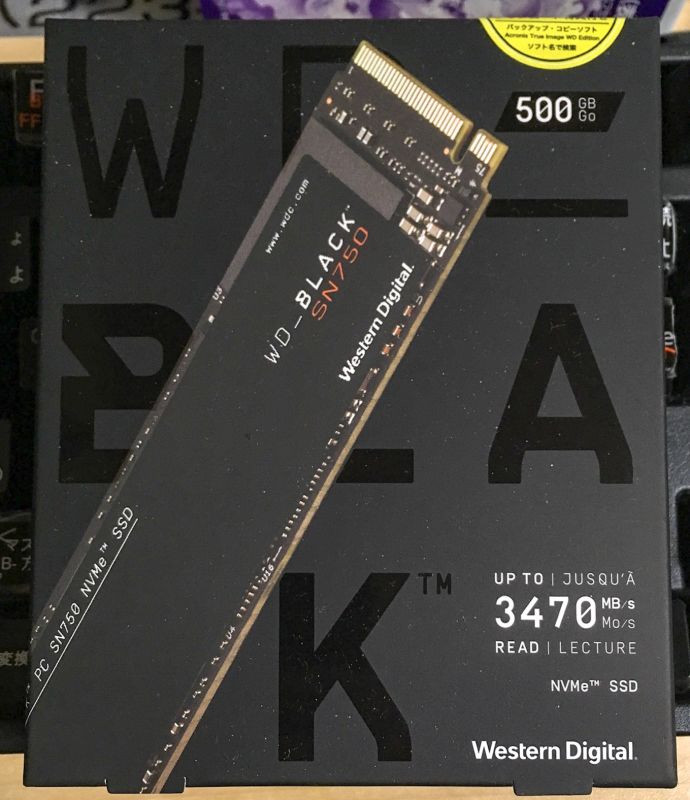 WD Black SN750 500GB